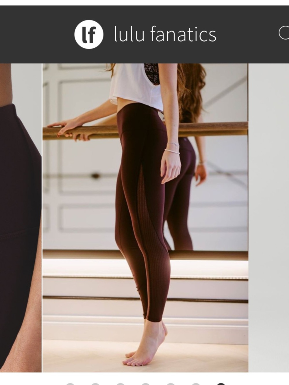 RARE Lululemon Deep Breath Tight 28” sz 6 Black Cherry Purple Full Length Luon